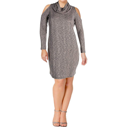 LOVE & LEGEND vestido tejido color gris. Talla XL