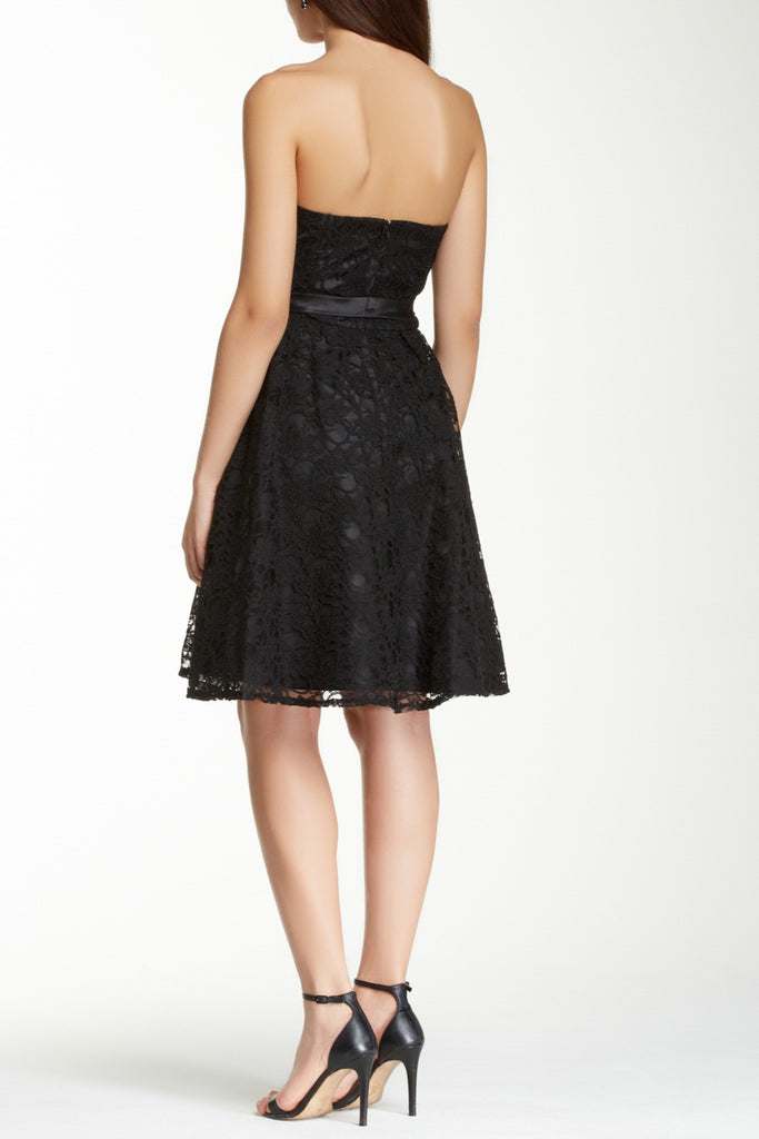 MARINA Vestido de encaje corte A. Talla 8 My Dress Obsession
