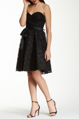MARINA Vestido de encaje corte A. Talla 8