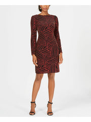 NIGHTWAY Vestido stretch con destellos. TALLA 6