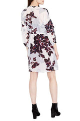 RACHEL ROY Vestido de chiffon estampado floral. TALLA 6