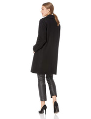 RACHEL ROY espectacular abrigo de lana con piel de zorro imitación. Talla 2X