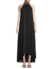 LAUNDRY By Shelli Segal Vestido de gala con collar de piedras. Talla 8